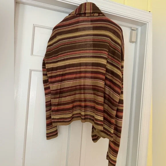 Ralph Lauren size M gorgeous stripped open front cardigan - Picture 5 of 8